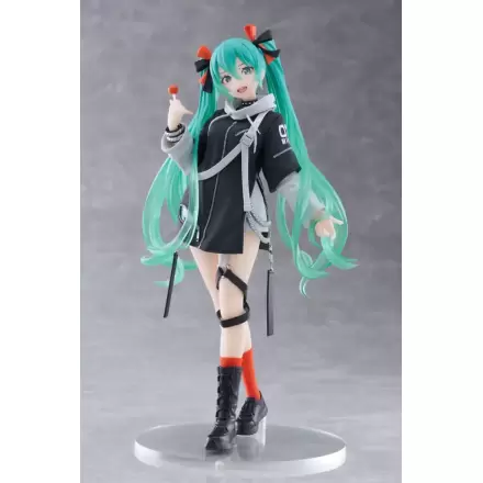 Hatsune Miku Wonderland PVC kip Fashion Punk Ver. 18 cm termékfotója