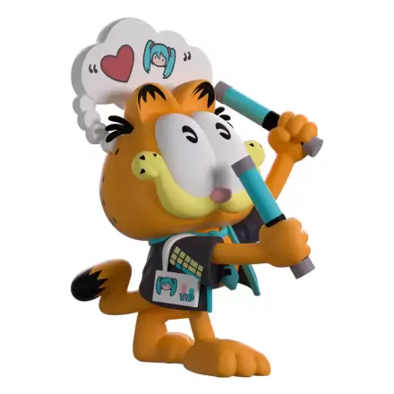 Hatsune Miku x Garfield Vinilna figura Miku Concert Garfield 13 cm fotografija izdelka