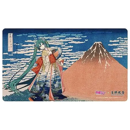Hatsune Miku x Katsushika Hokusai iXima Podloga za mizo Fine Wind, Clear Morning fotografija izdelka