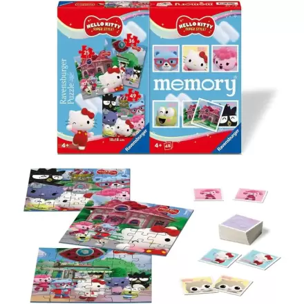 Hello Kitty 3 sestavljanke in spomin multipack fotografija izdelka