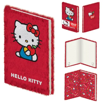 Hello Kitty A5 plišast zvezek fotografija izdelka