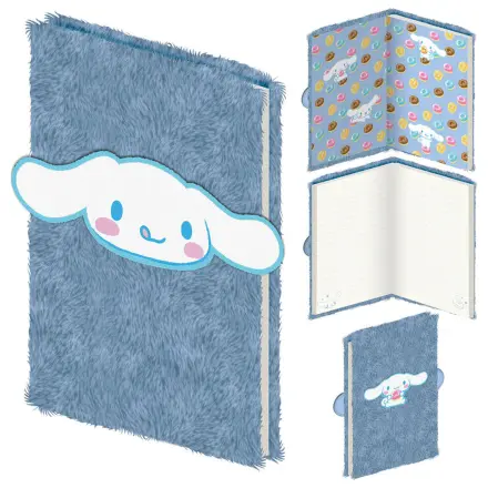 Hello Kitty Cinnamoroll A5 plišast zvezek fotografija izdelka