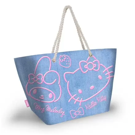 Hello Kitty denim torba za na plažo termékfotója