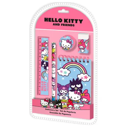 Hello Kitty and Friends komplet pisarniškega materiala - 5 kosov fotografija izdelka