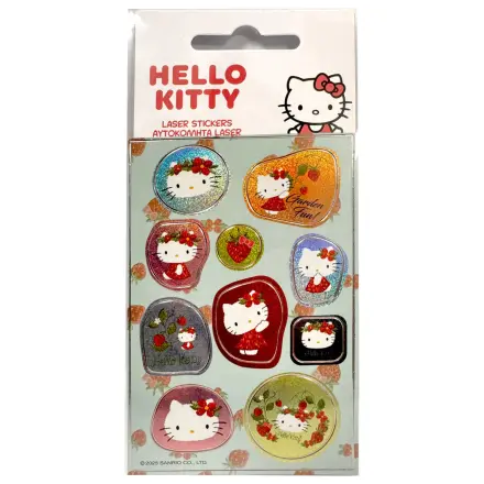 Hello Kitty Garden Holographic set nalepk fotografija izdelka