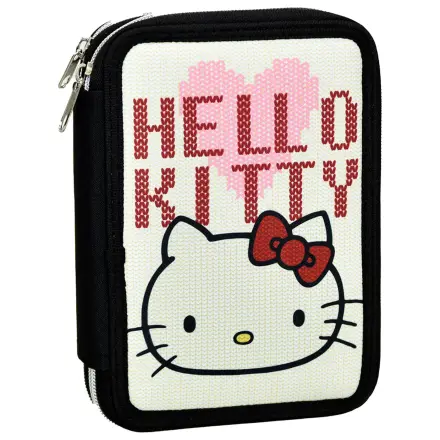 Hello Kitty Heart Pencil Case Filled 2-Tier fotografija izdelka