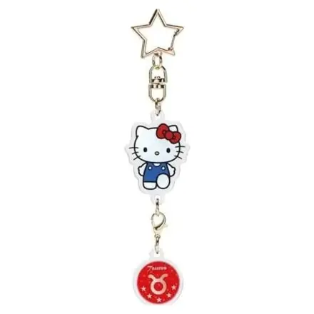 Hello Kitty Hello Kitty Taurus astrološki simbol obesek za ključe fotografija izdelka