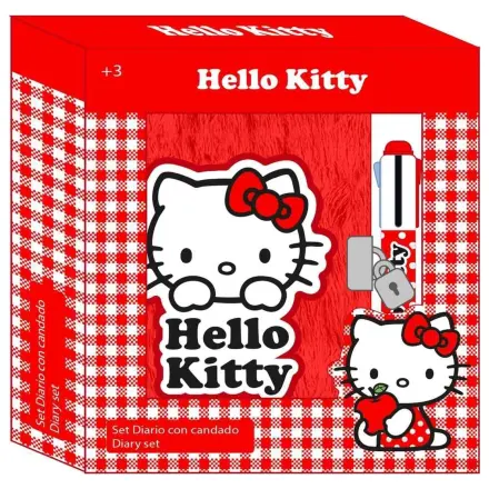 Hello Kitty Dnevnik + 4-barvno pisalo fotografija izdelka