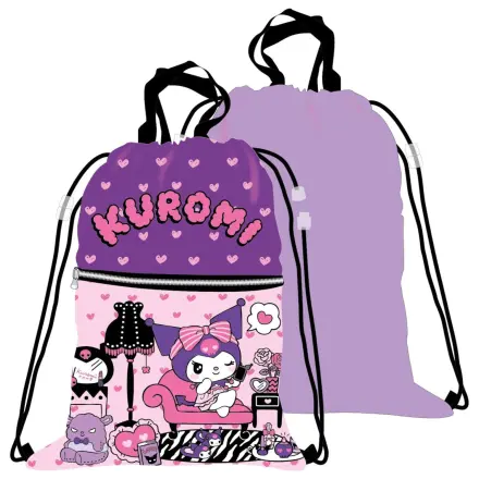 Hello Kitty Kuromi Deluxe torba za telovadnico, Drawstring Bag 45 cm fotografija izdelka