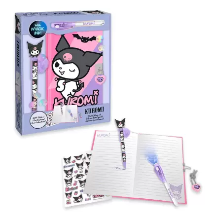Hello Kitty Kuromi Dnevnik in Čarobni kemični svinčnik fotografija izdelka