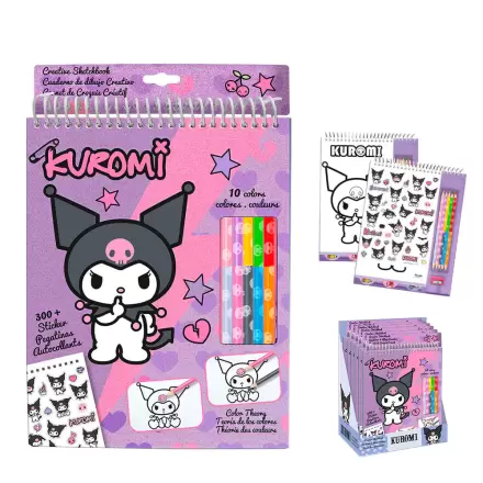 Hello Kitty Kuromi pobarvanka in svinčniki fotografija izdelka