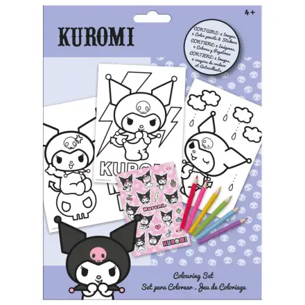 Hello Kitty Kuromi Barvni set z nalepkami fotografija izdelka