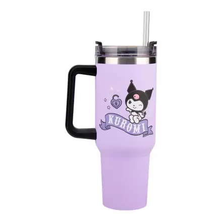 Hello Kitty Kuromi potovalni termo kozarec 1200 ml termékfotója