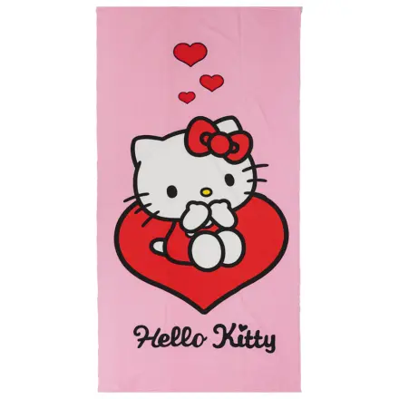 Hello Kitty Love Brisača 70x140cm fotografija izdelka