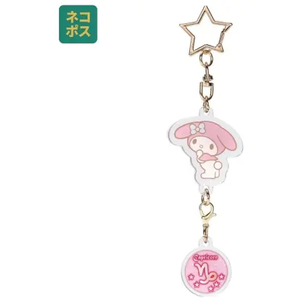 Hello Kitty My Melody Kozorog Astrološki Simbol Obesek za ključe fotografija izdelka