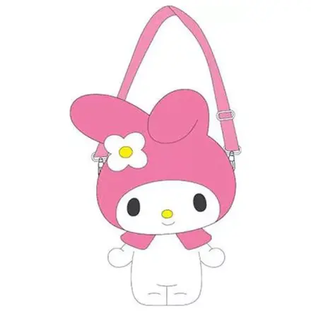 Hello Kitty My Melody torba za rame, torba čez telo 30 cm fotografija izdelka