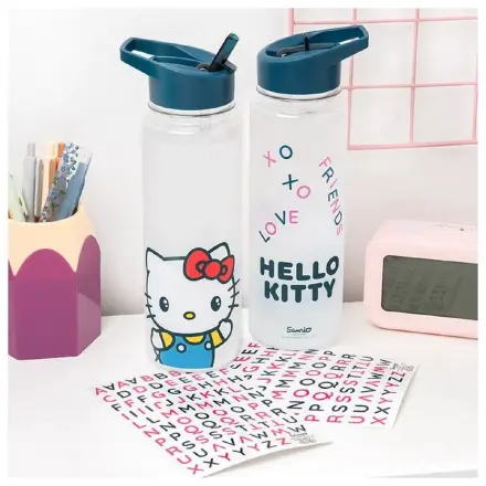 Hello Kitty plastenka z nalepkami 650 ml fotografija izdelka