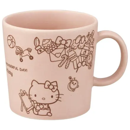 Hello Kitty Pink Sakura skodelica Mino fotografija izdelka