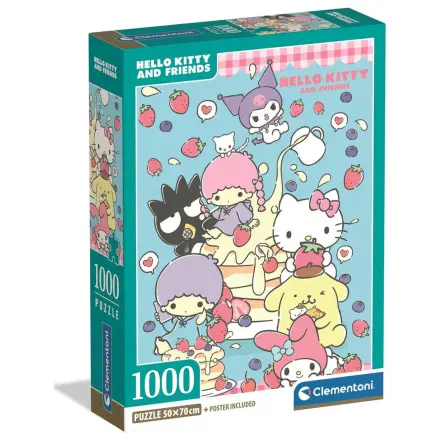 Hello Kitty puzzle 1000 kosov fotografija izdelka
