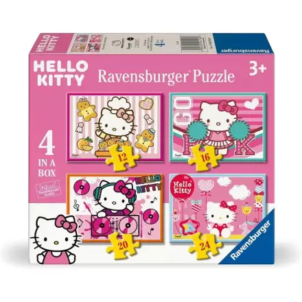 Hello Kitty sestavljanka 12-16-20-24 kosov fotografija izdelka