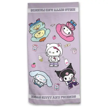 Hello Kitty brisača za plažo 100% bombaž 90x170cm fotografija izdelka