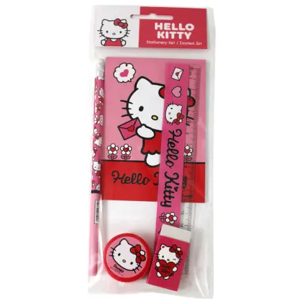 Hello Kitty Sweetheart komplet pisarniškega materiala, 5 kosov fotografija izdelka