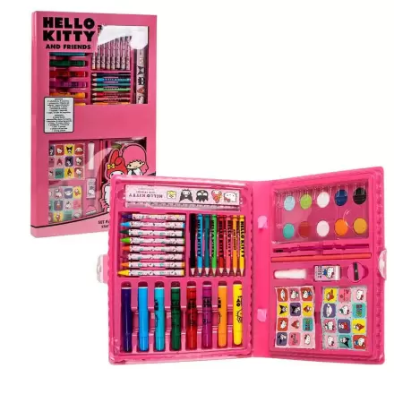 Hello Kitty pobarvanka pisalniški set fotografija izdelka