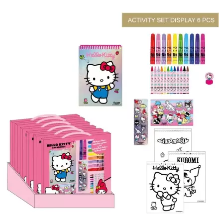 Hello Kitty pobarvanka pisalniški set termékfotója