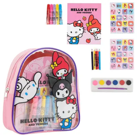 Hello Kitty nahrbtnik set pisalne potrebščine fotografija izdelka