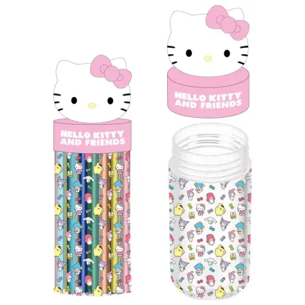 Hello Kitty Pink 18-delni set flomastrov v 3D držalu fotografija izdelka