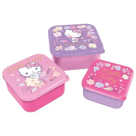 Hello Kitty Škatle za prigrizke 3 kosi fotografija izdelka