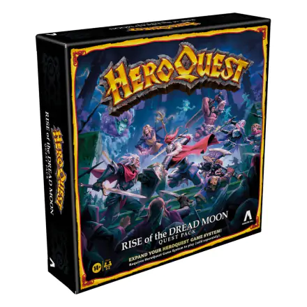 HeroQuest družabna igra Razširitev Rise of the Dread Moon Quest Paket *English Version* fotografija izdelka