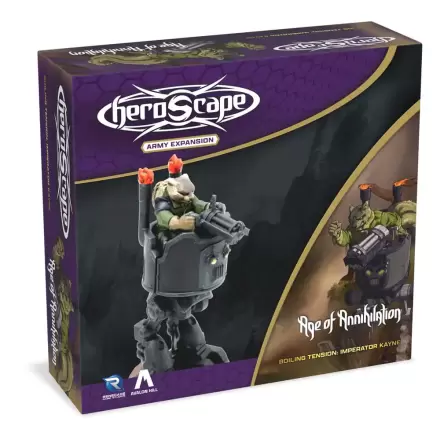 Heroscape Vojaška razširitev Boiling Tension: Imperator Kayne Angleška različica fotografija izdelka