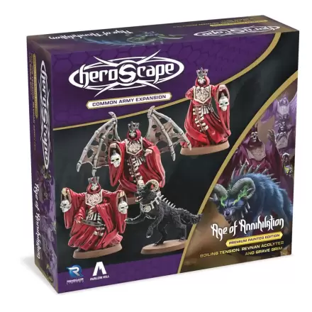 Heroscape Razširitev vojske Boiling Tension: Revnan Acolytes & Grave Grim English Version fotografija izdelka