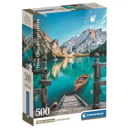 Visokokakovostne sestavljanke Jezero Braies 500 kosov fotografija izdelka
