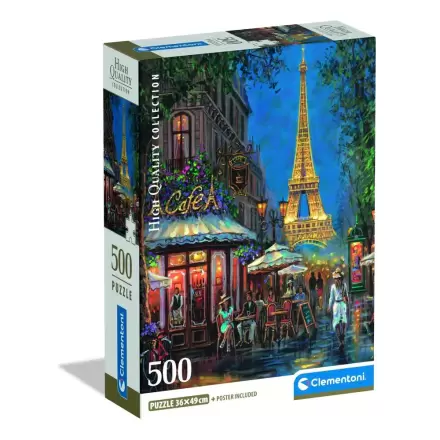 Visokokakovostna Noč v kavarni Eiffel puzzle 500 kosov termékfotója