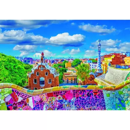 Visokokakovostne puzzle Park Guell Barcelona 1000 kosov termékfotója