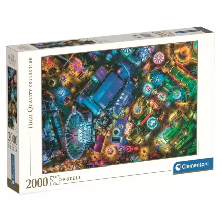 Visokokakovostne zimske radosti v Londonu puzzle 2000 kosov fotografija izdelka