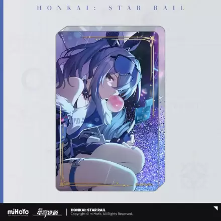 Honkai: Star Rail Light Cone Akrilni Ornament s Svetlečimi Delci: Incessant Rain 9 cm fotografija izdelka