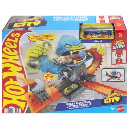 Hot Wheels City Gorilla Slam Attack igralni set fotografija izdelka
