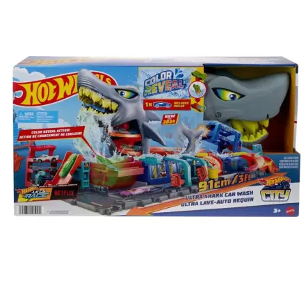 Hot Wheels City Ultra Shark Avtopralnica termékfotója