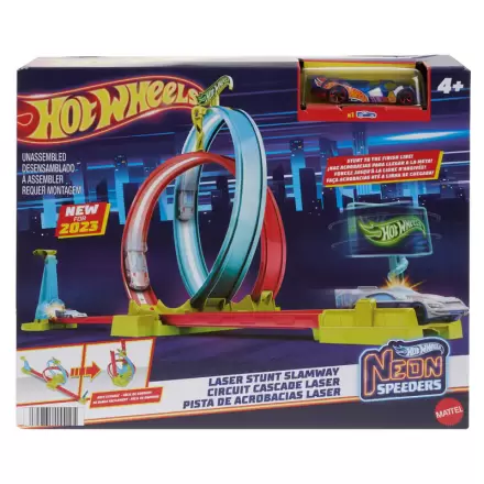 Hot Wheels Neon Speeders Laser Stunt Slamway fotografija izdelka
