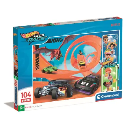 Hot Wheels sestavljanka 104 kosov fotografija izdelka