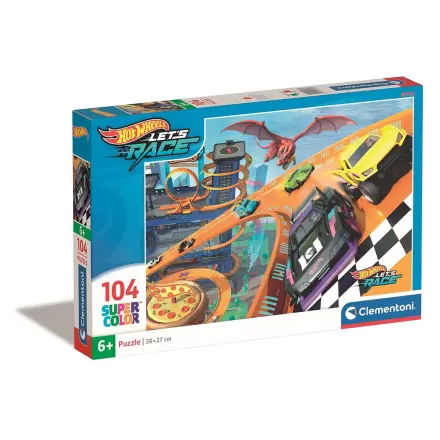 Hot Wheels puzzle 104 kosov fotografija izdelka