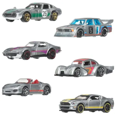 Hot Wheels Silver Series model vozil Die-Cast 6-paket 1/64 ZAMAC fotografija izdelka