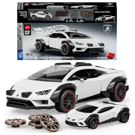 Hot Wheels Speed Mattel Brick Shop Komplet za sestavljanje 1/32 Lamborghini Huracán Sterrato fotografija izdelka