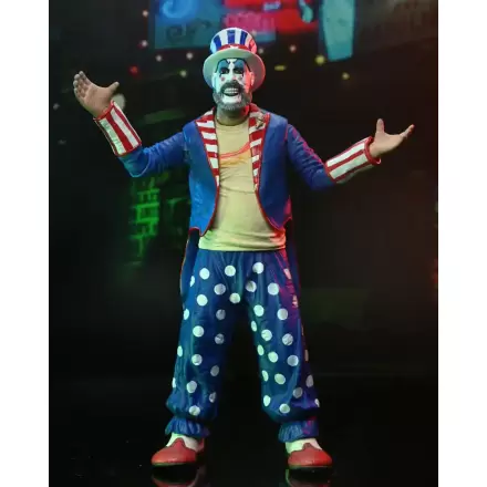 House of 1000 Corpses Akcijska figura Captain Spaulding (Tailcoat) 20th Anniversary 18 cm termékfotója