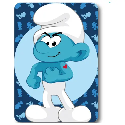 The Smurfs Hefty Smurf Flis odeja 100x140 cm fotografija izdelka