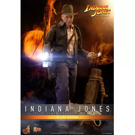 Indiana Jones Movie Masterpiece akcijska figura 1/6 Indiana Jones (Deluxe Različica) 30 cm fotografija izdelka