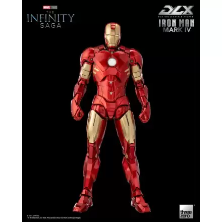 Infinity Saga DLX Akcijska Figura 1/12 Iron Man Mark 4 17 cm termékfotója